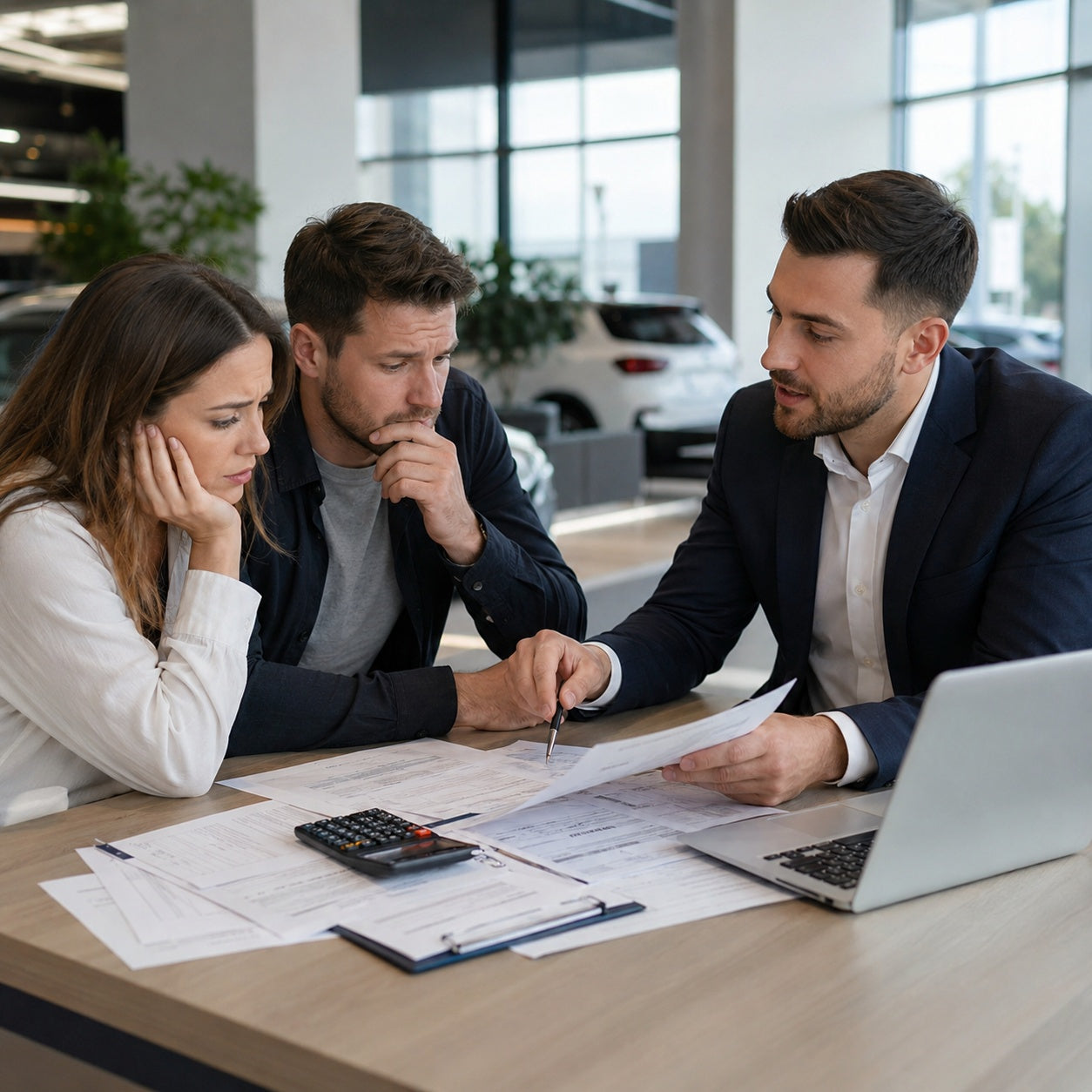 Couples are disappointed from Car Loan Problems