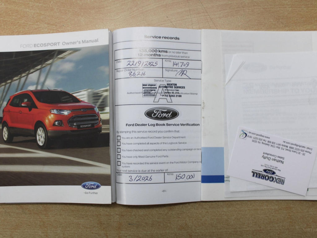 FORD ECOSPORT TREND BK