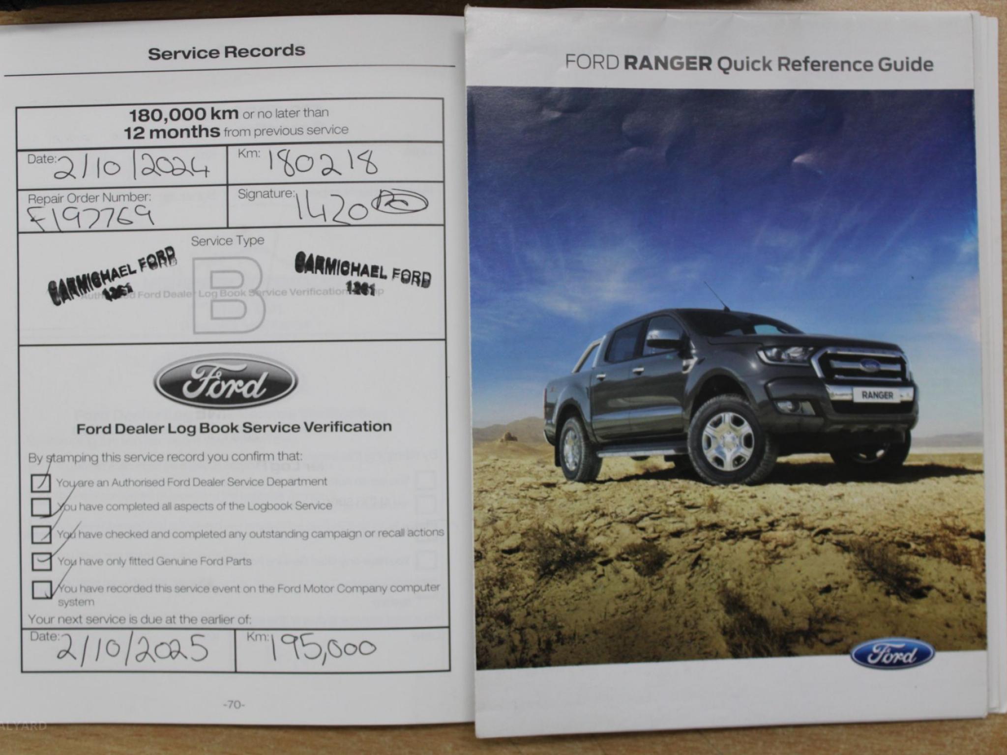 FORD RANGER XLT 3.2 (4X4) PX MKII MY17