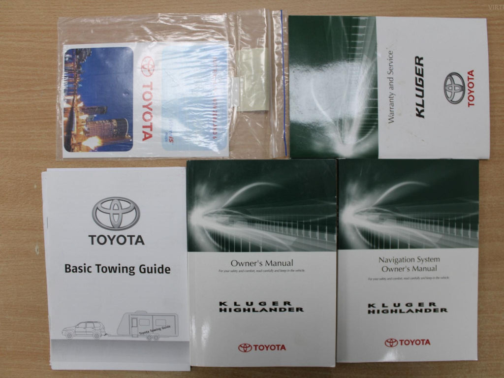 TOYOTA KLUGER GRANDE (4X4) GSU45R MY11 UPGRADE