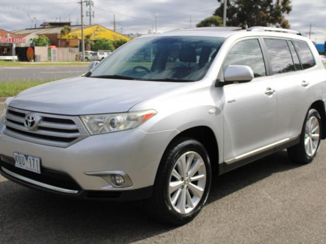 TOYOTA KLUGER GRANDE (4X4) GSU45R MY11 UPGRADE