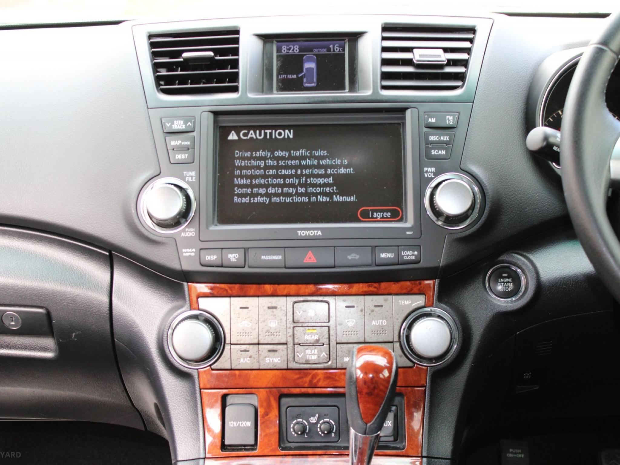 TOYOTA KLUGER GRANDE (4X4) GSU45R MY11 UPGRADE