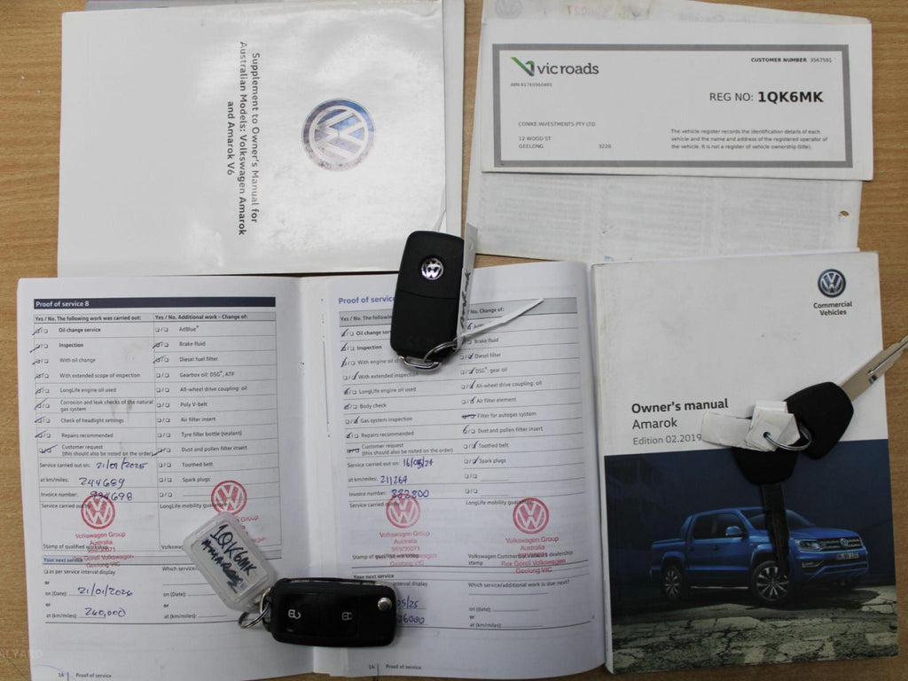 VOLKSWAGEN AMAROK TDI500 V6 CORE 4MOTION 2H MY20
