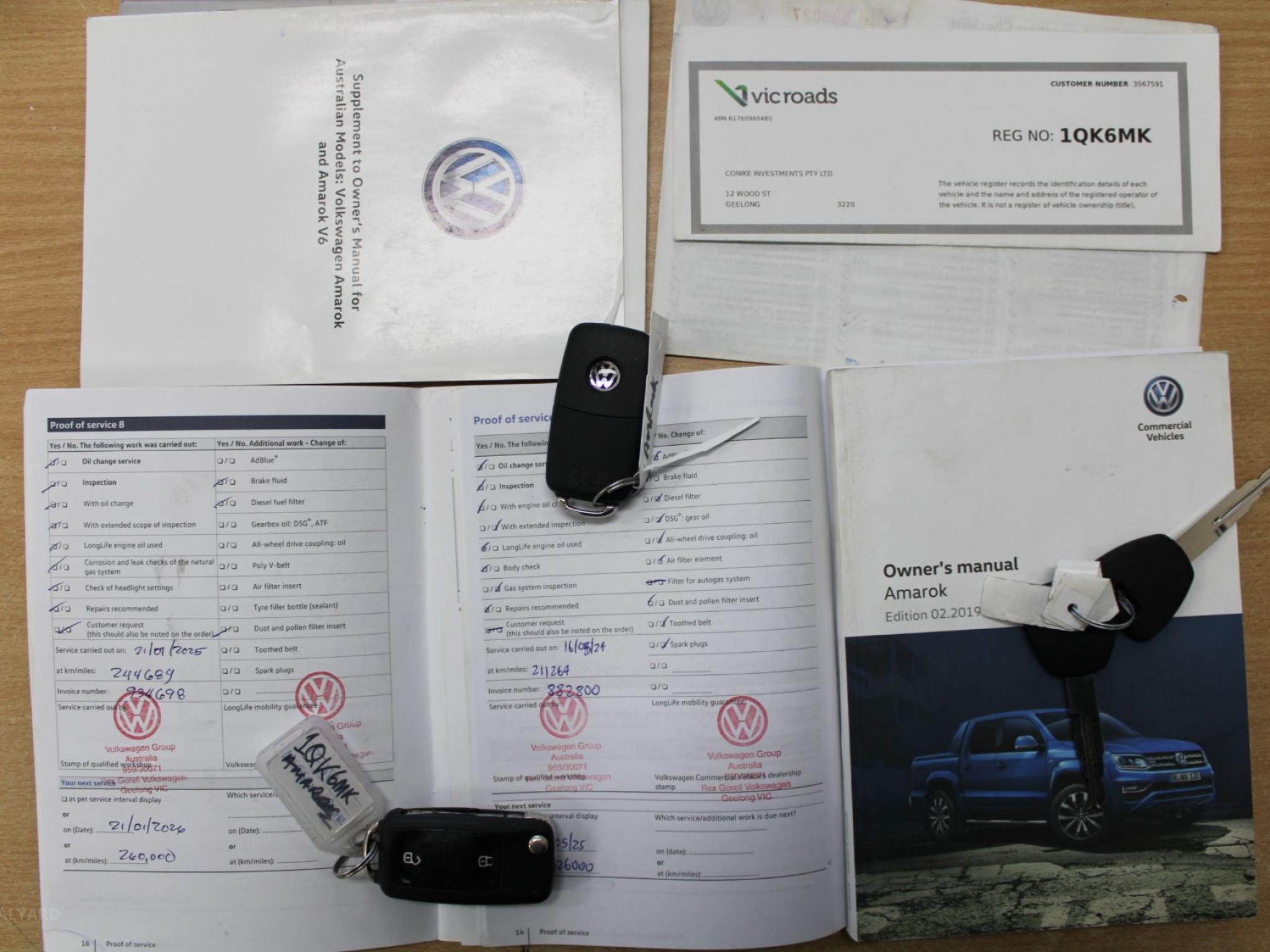 VOLKSWAGEN AMAROK TDI500 V6 CORE 4MOTION 2H MY20